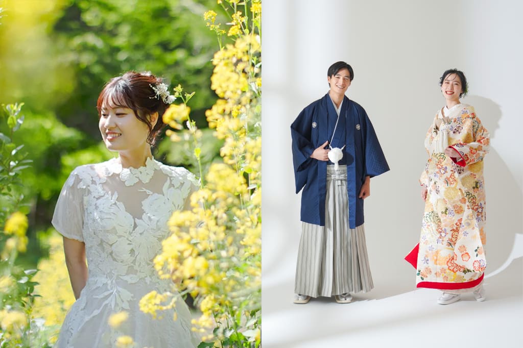 神戸布引ハーブ園ロケーション＋和装スタジオPLUS（350カット）プラン | フォトウェディング・前撮り・結婚写真