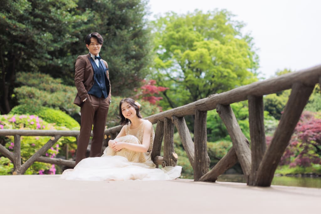 有栖川宮記念公園【洋装】ロケーションプラン | フォトウェディング・前撮り・結婚写真