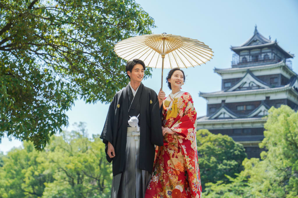 広島城ロケーションプラン | フォトウェディング・前撮り・結婚写真