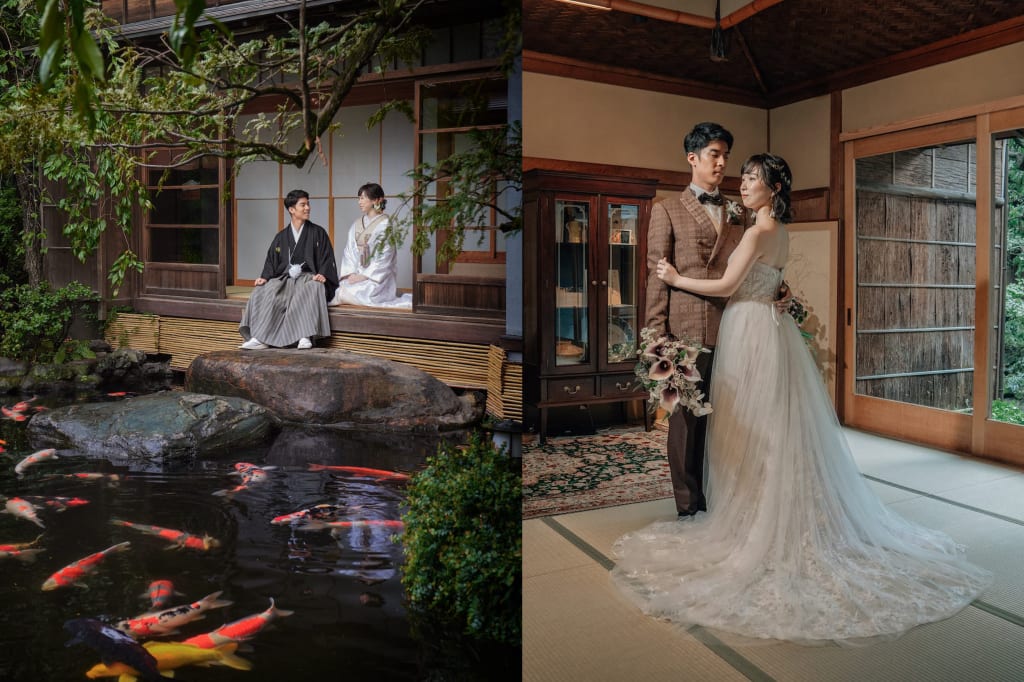 つきじ治作 和装＋洋装ロケーションプランプラン | フォトウェディング・前撮り・結婚写真