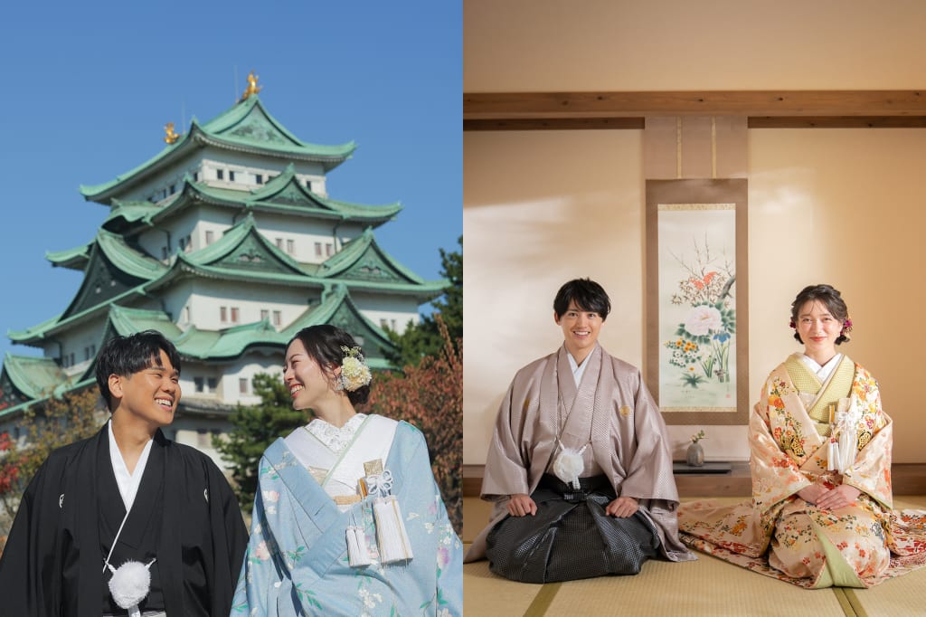 名古屋城ロケーション＋屋内庭園スタジオ