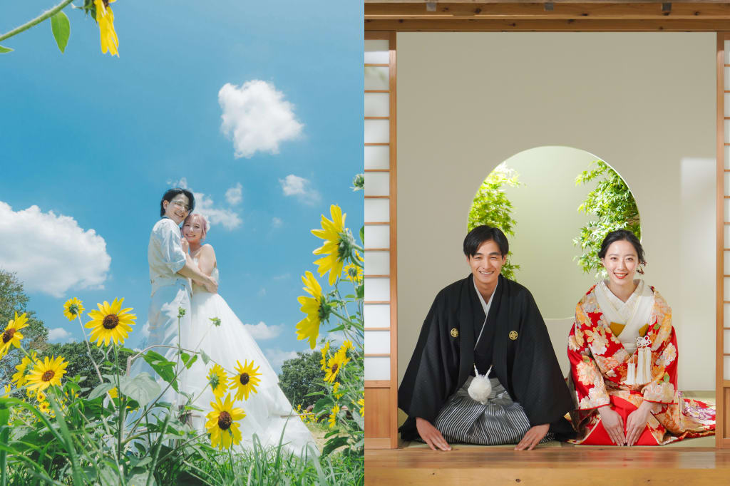 世羅高原農場ロケーション＋屋内庭園スタジオプラン | フォトウェディング・前撮り・結婚写真