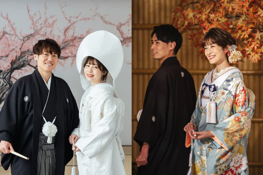【みなとみらい店】屋内庭園スタジオ/２着プランプラン | フォトウェディング・前撮り・結婚写真