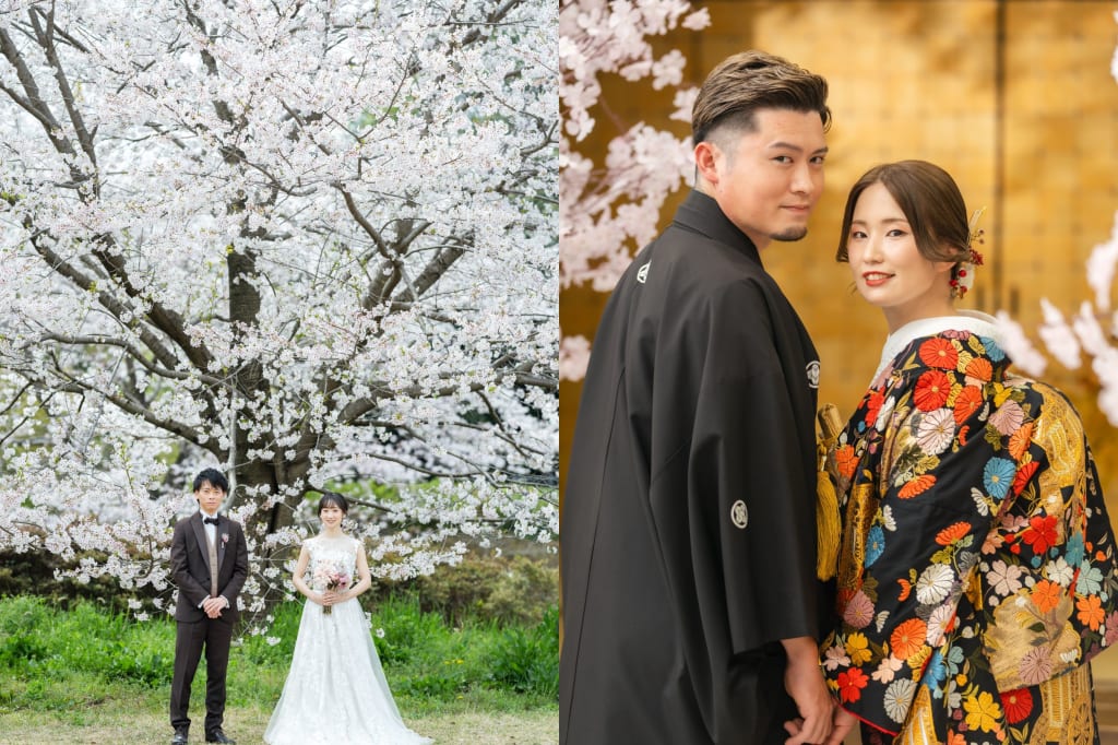 【大満足】洋装：昭和記念公園選べる2ヶ所＋和装：屋内庭園スタジオプラン | フォトウェディング・前撮り・結婚写真