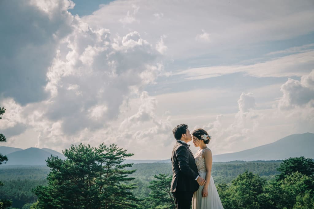 北軽井沢　浅間牧場ロケーションプラン | スタジオAQUA 立川店 | フォトウェディング・前撮り・結婚写真