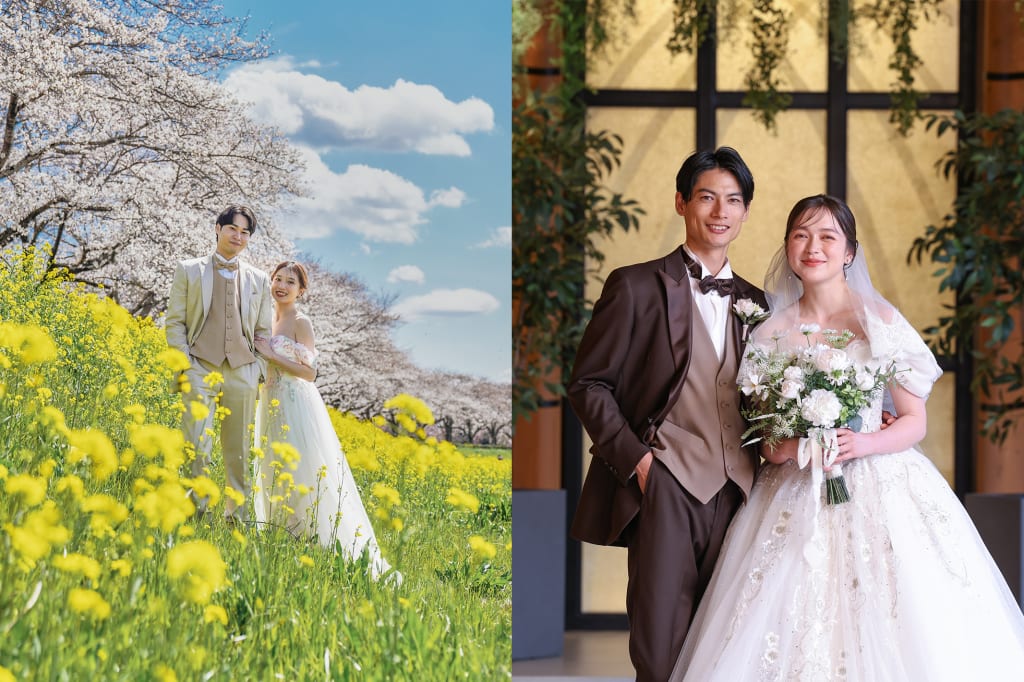 桜ロケ＋チャペルプラン | フォトウェディング・前撮り・結婚写真