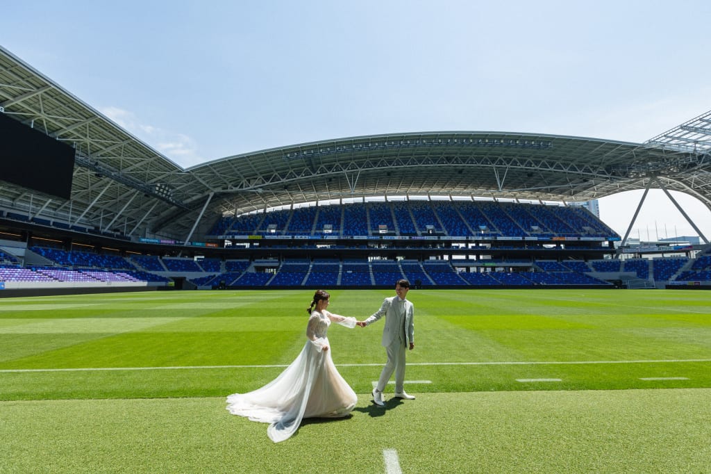 エディオンピースウイング広島ロケーションプラン | フォトウェディング・前撮り・結婚写真