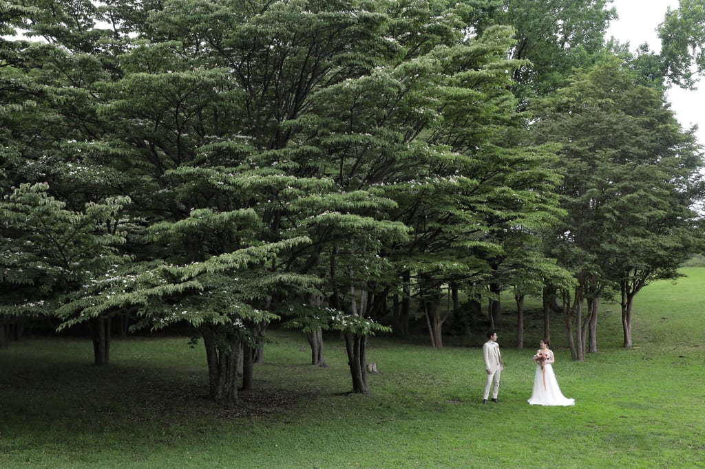 山手周辺の公園ロケーションプラン | フォトウェディング・前撮り・結婚写真