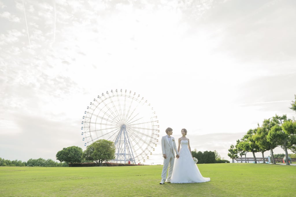 モリコロパークロケーションプラン | スタジオAQUA 千葉船橋店 | フォトウェディング・前撮り・結婚写真