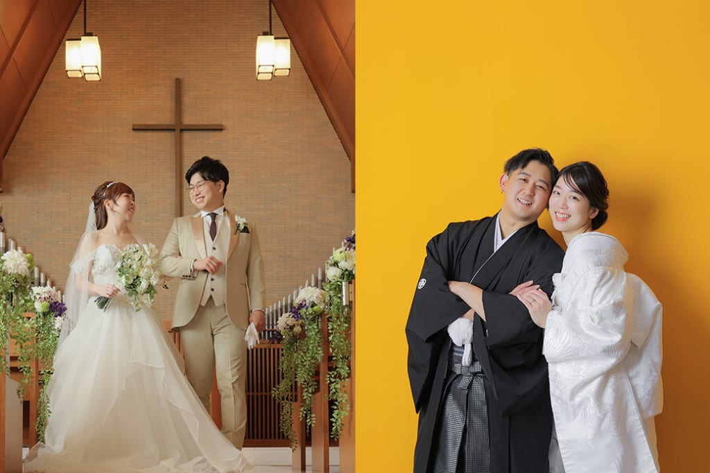 チャペルロケーション＋和装ハウススタジオプラン | フォトウェディング・前撮り・結婚写真