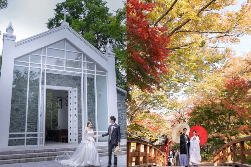 和装 軽井沢ロケーション＋チャペルフォトプラン | フォトウェディング・前撮り・結婚写真