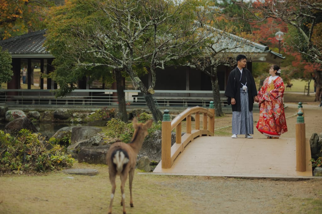 春日野園地ロケーションプラン | フォトウェディング・前撮り・結婚写真