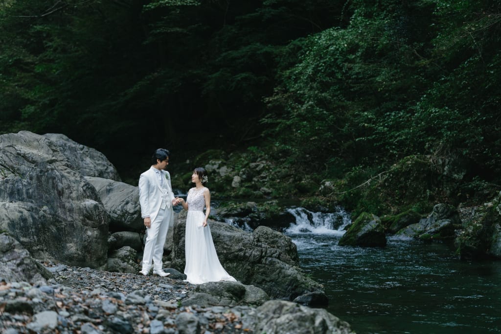 奥多摩ロケーションプラン | スタジオAQUA 浅草店 | フォトウェディング・前撮り・結婚写真