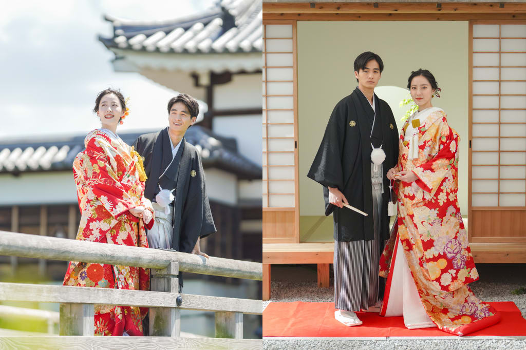 広島城ロケーション＋屋内庭園スタジオプラン | フォトウェディング・前撮り・結婚写真