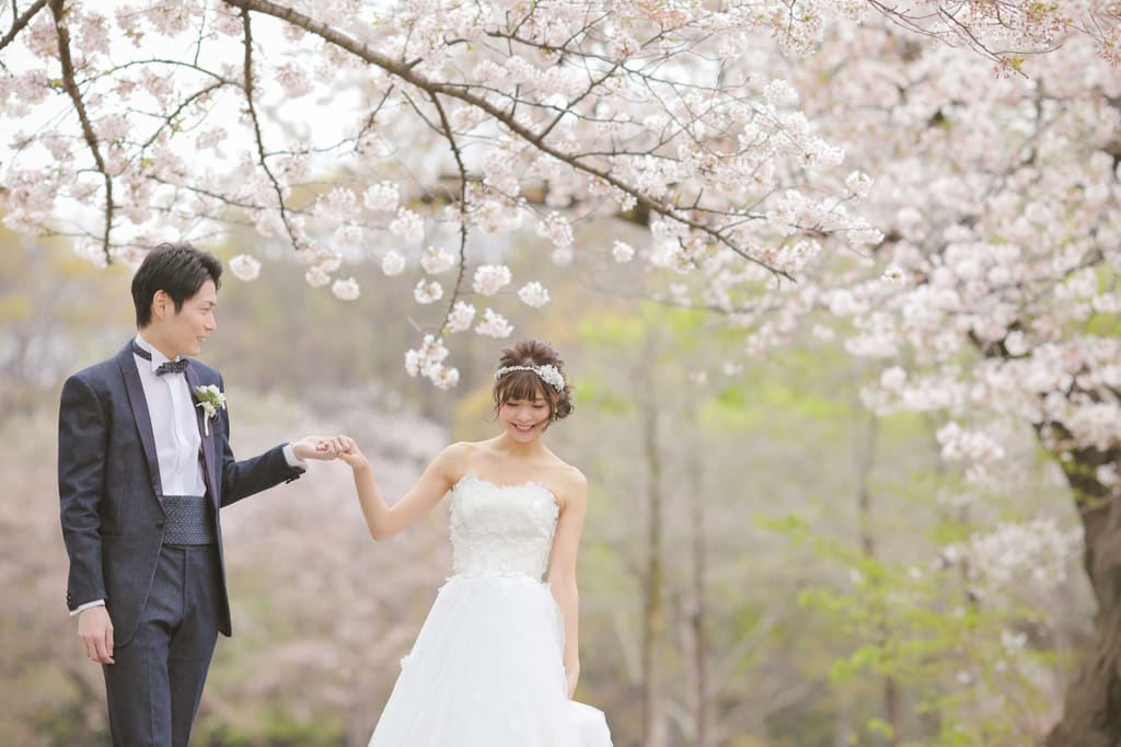 代々木公園ロケーションプラン デコルテフォトグラフィー 前撮り フォトウェディング