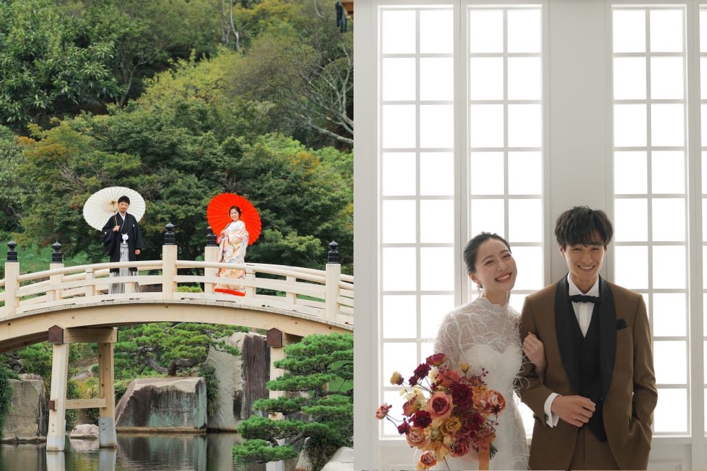 三景園ロケーション＋ハウススタジオプラン | フォトウェディング・前撮り・結婚写真