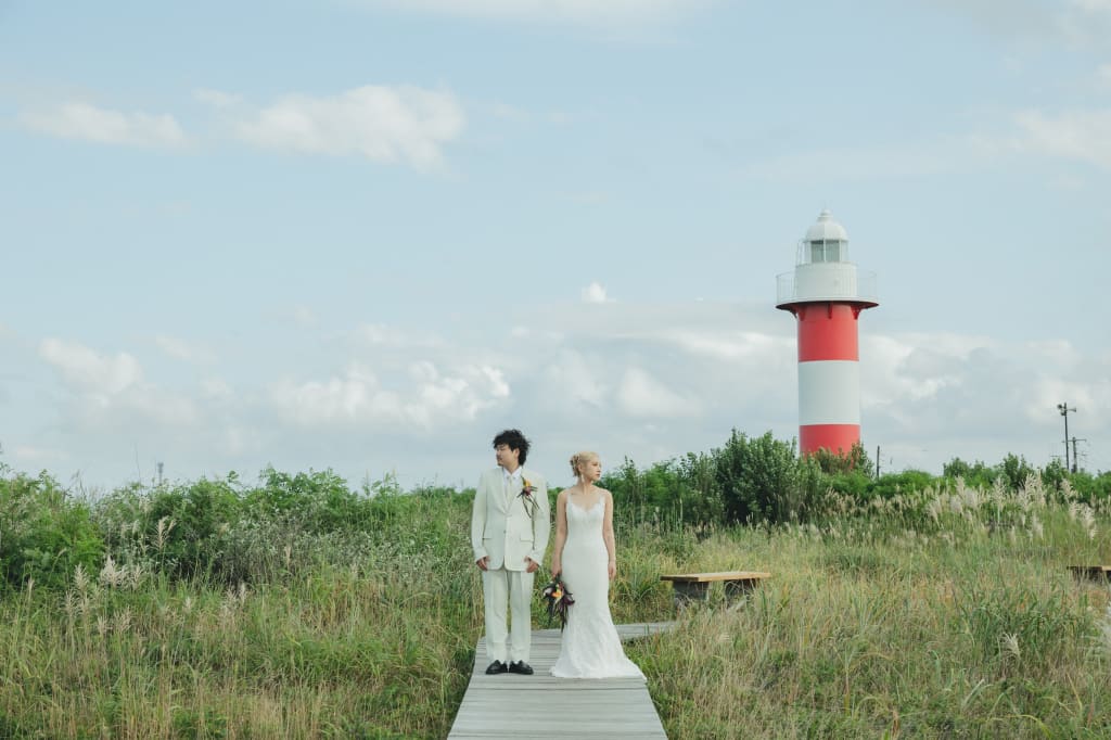 はまなすの丘公園＋海プラン | フォトウェディング・前撮り・結婚写真