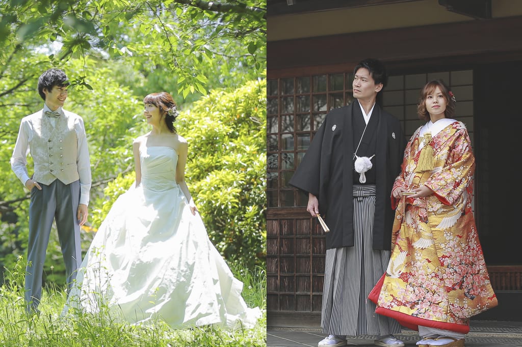 和装＋洋装ロケーション（大阪）プラン | フォトウェディング・前撮り・結婚写真