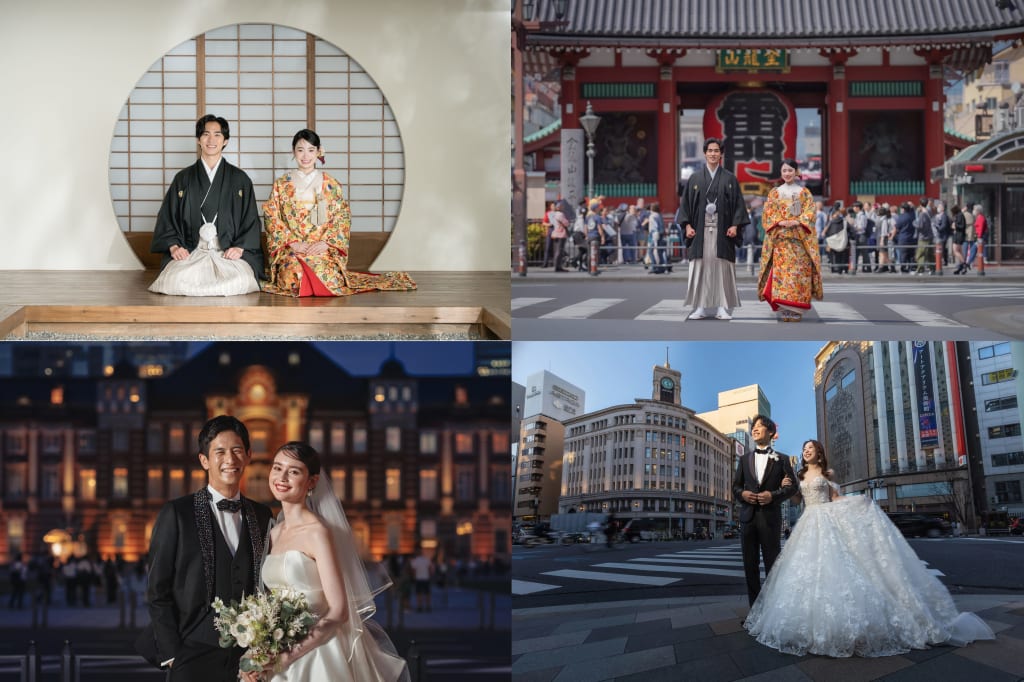 和装＋洋装 東京巡りスペシャルロケーションプラン | フォトウェディング・前撮り・結婚写真