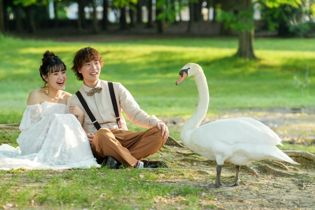 トンボ池公園ロケーションプラン | フォトウェディング・前撮り・結婚写真