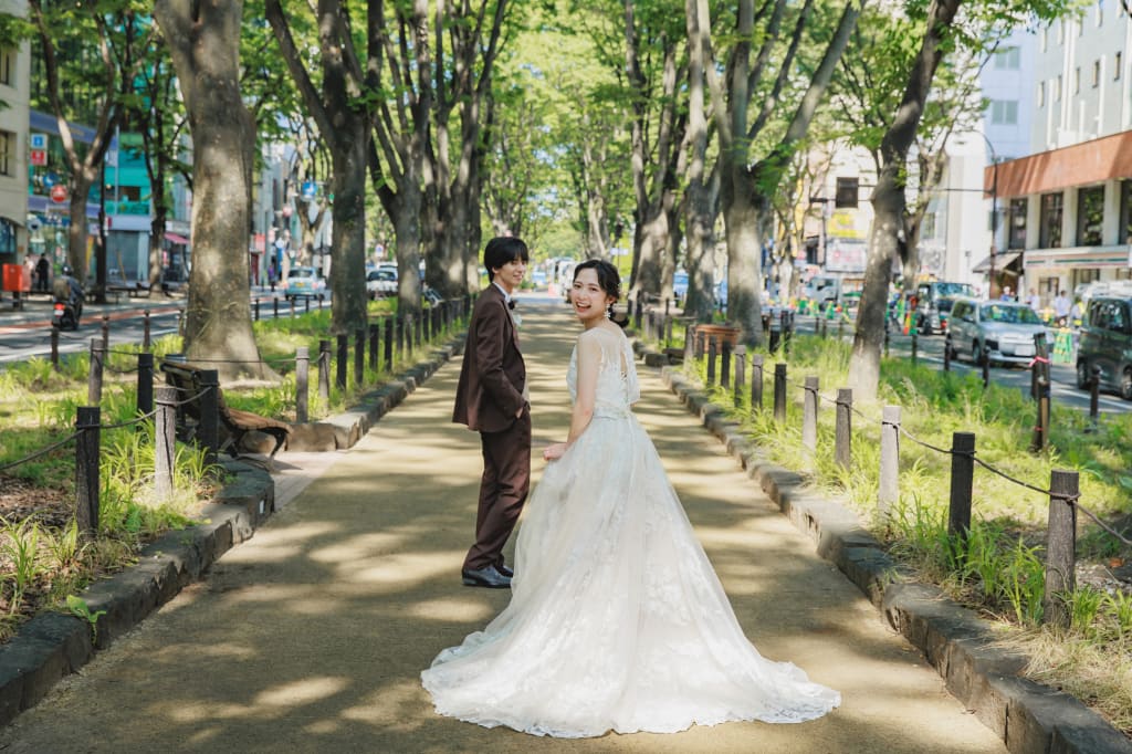 杜の都・仙台洋装ロケーションプランプラン | フォトウェディング・前撮り・結婚写真