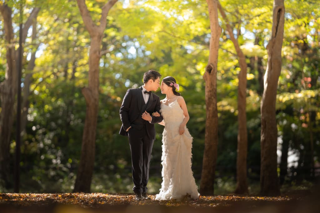 吉祥寺公園ロケーションプラン | スタジオAQUA 宇都宮インターパーク店 | フォトウェディング・前撮り・結婚写真