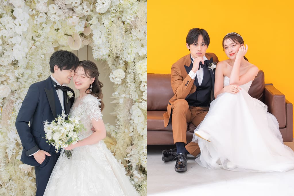 【2studio】チャペルスタジオ＋ハウススタジオプラン | スタジオTVB 梅田店 | フォトウェディング・前撮り・結婚写真
