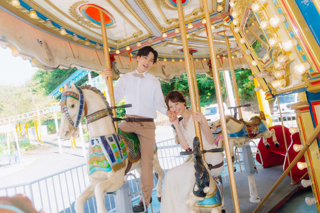 遊園地ロケーションプラン | フォトウェディング・前撮り・結婚写真