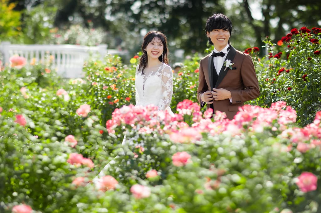京成バラ園ロケーションプラン | フォトウェディング・前撮り・結婚写真