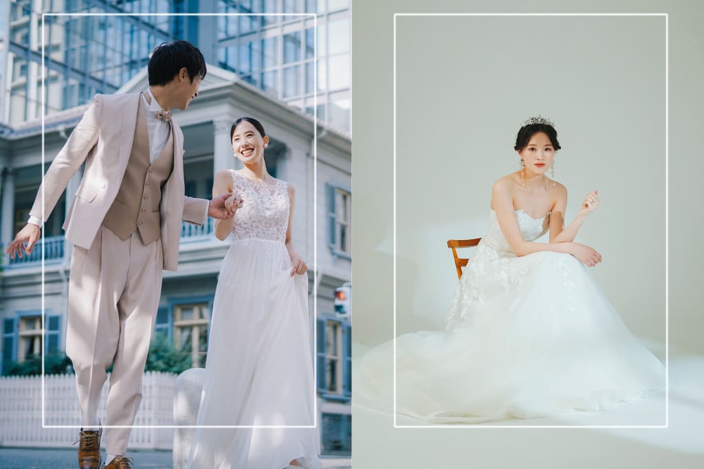 旧居留地ロケーション＋洋装ハウススタジオ（300カット）プラン | フォトウェディング・前撮り・結婚写真