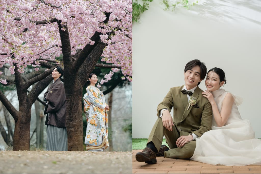 林試の森公園ロケーション+洋装ハウススタジオ【350カット】プラン | フォトウェディング・前撮り・結婚写真