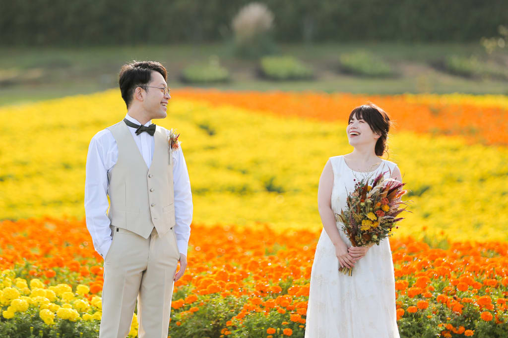 くじゅう花公園ロケーションプラン | フォトウェディング・前撮り・結婚写真
