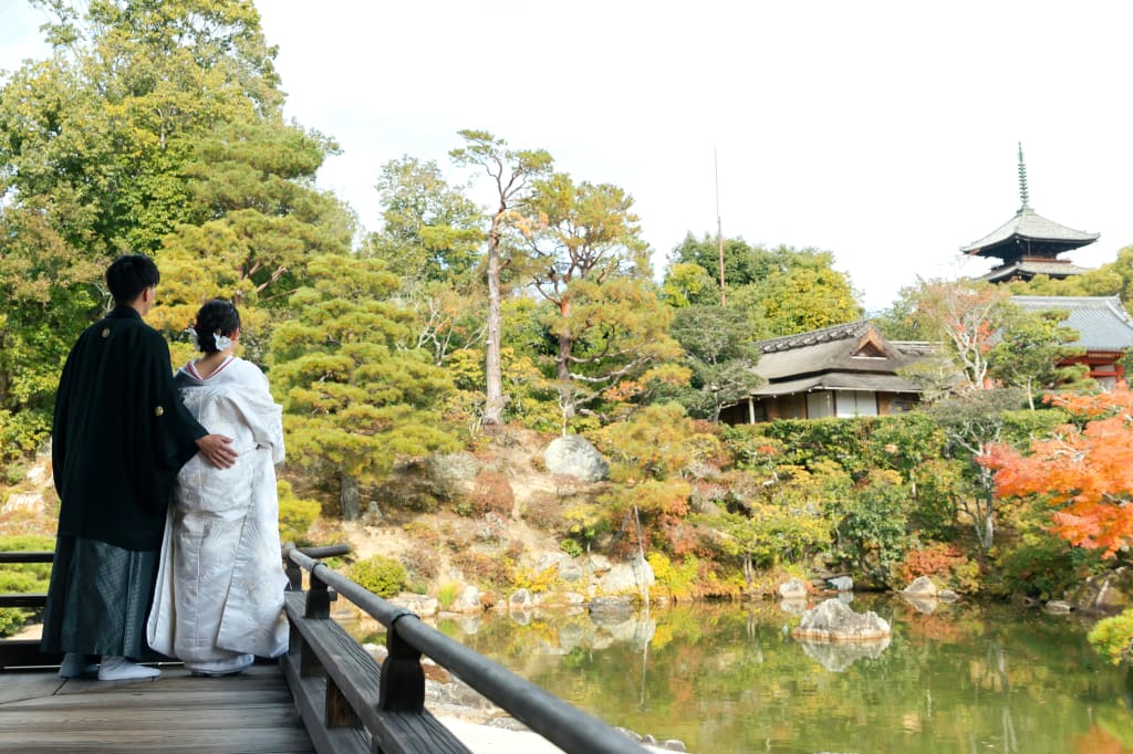 【世界遺産】仁和寺ロケーションプラン | フォトウェディング・前撮り・結婚写真