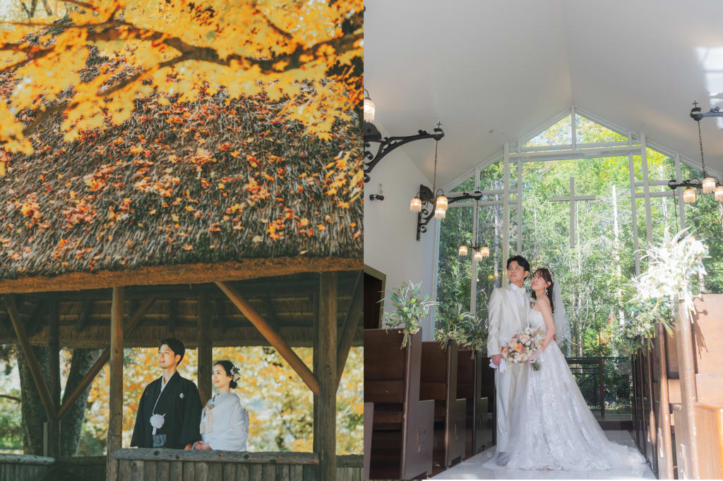 和装 軽井沢ロケーション＋チャペルフォトプラン | フォトウェディング・前撮り・結婚写真