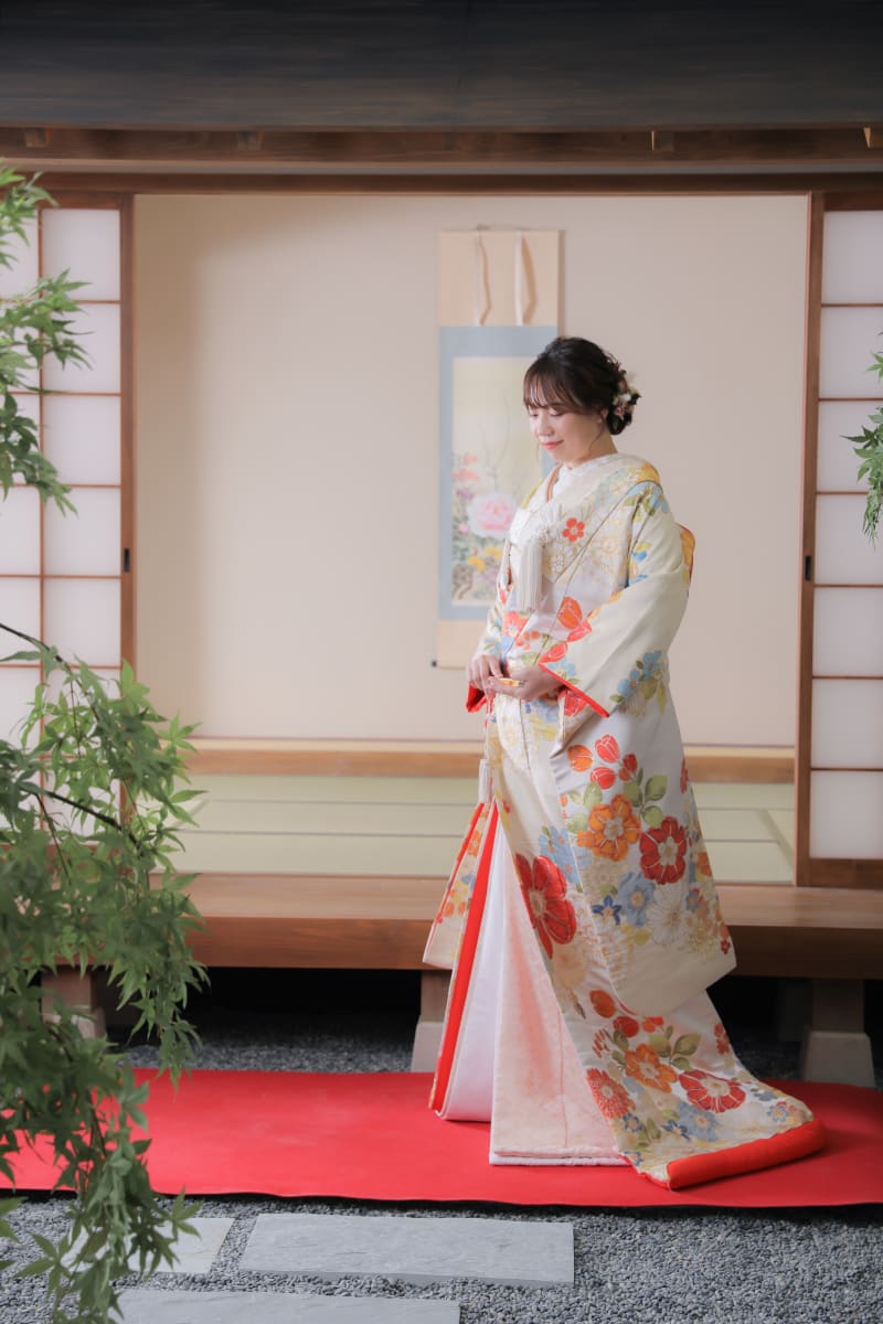 色打掛のご紹介 スタジオaqua 大宮店 前撮り フォトウェディング