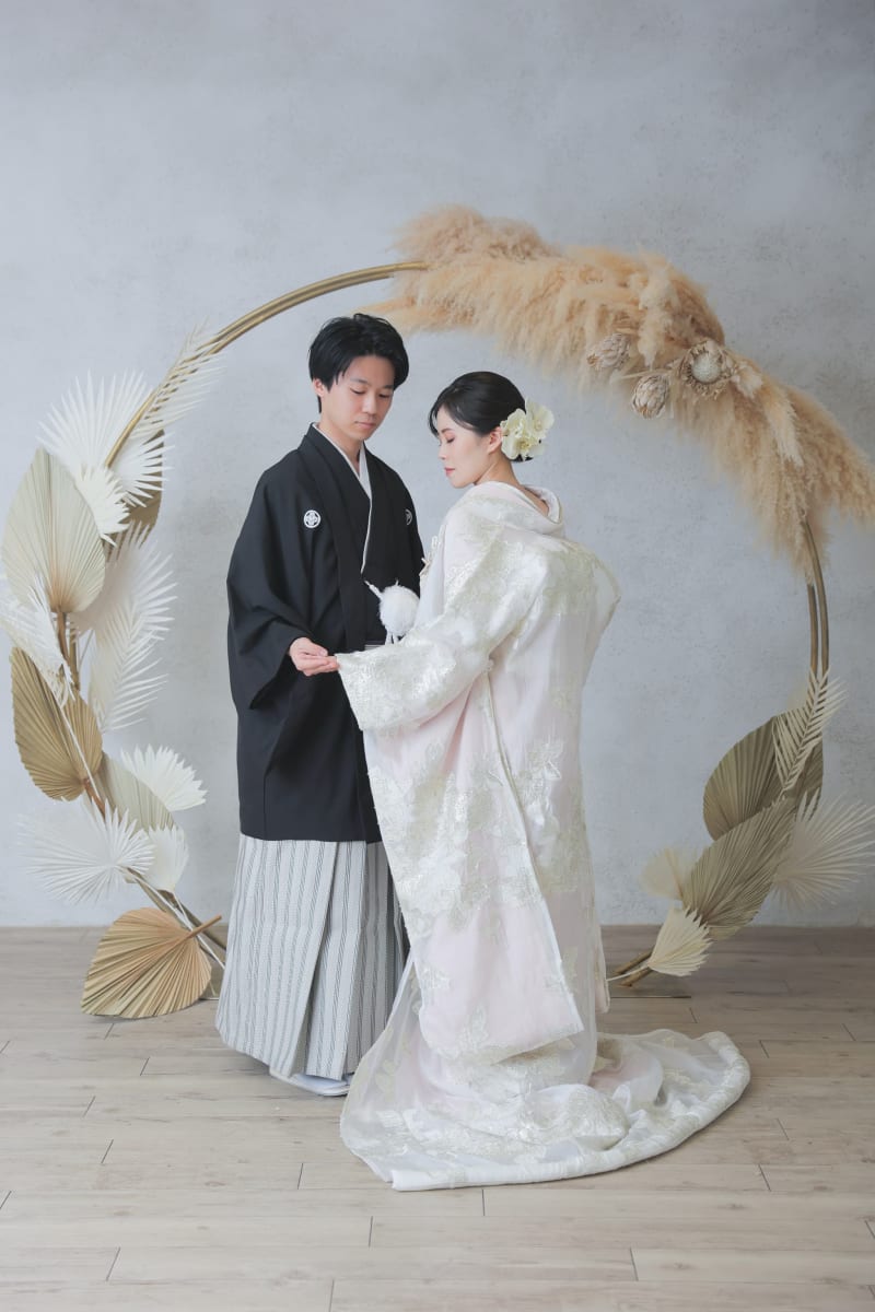 打掛け(中古) フォトウエディング 結婚式 白無垢レンタル 結婚式 フォトウェディング 新婦和装 紋付セット