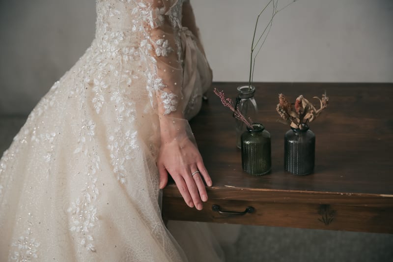 韓国　ウェディングドレス　前撮り The Bride Studio | 東京花嫁様 | 英国風に撮影がしたい