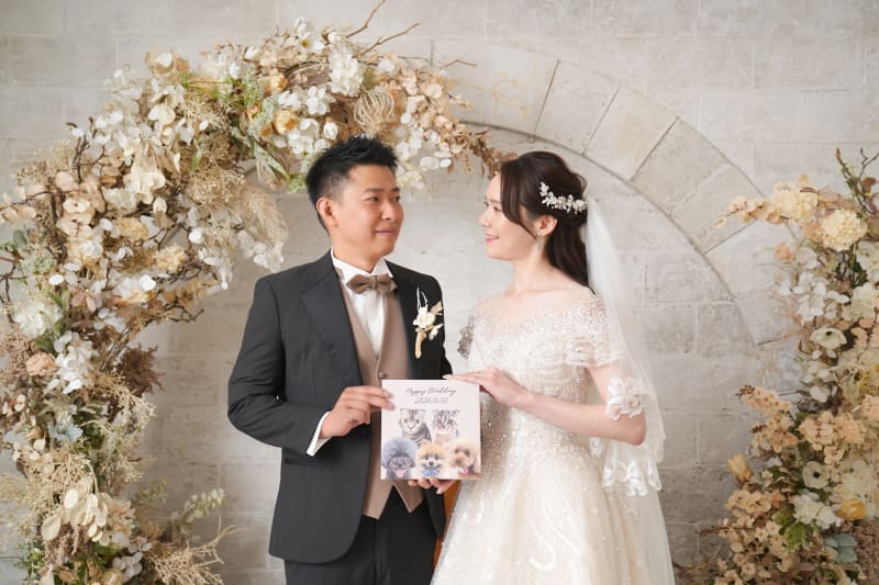 ウェディングドレスを2着で盛りだくさんな撮影を📸🎶 | スタジオ ウェディングドレスを2着で盛りだくさんな撮影を📸🎶 | スタジオ