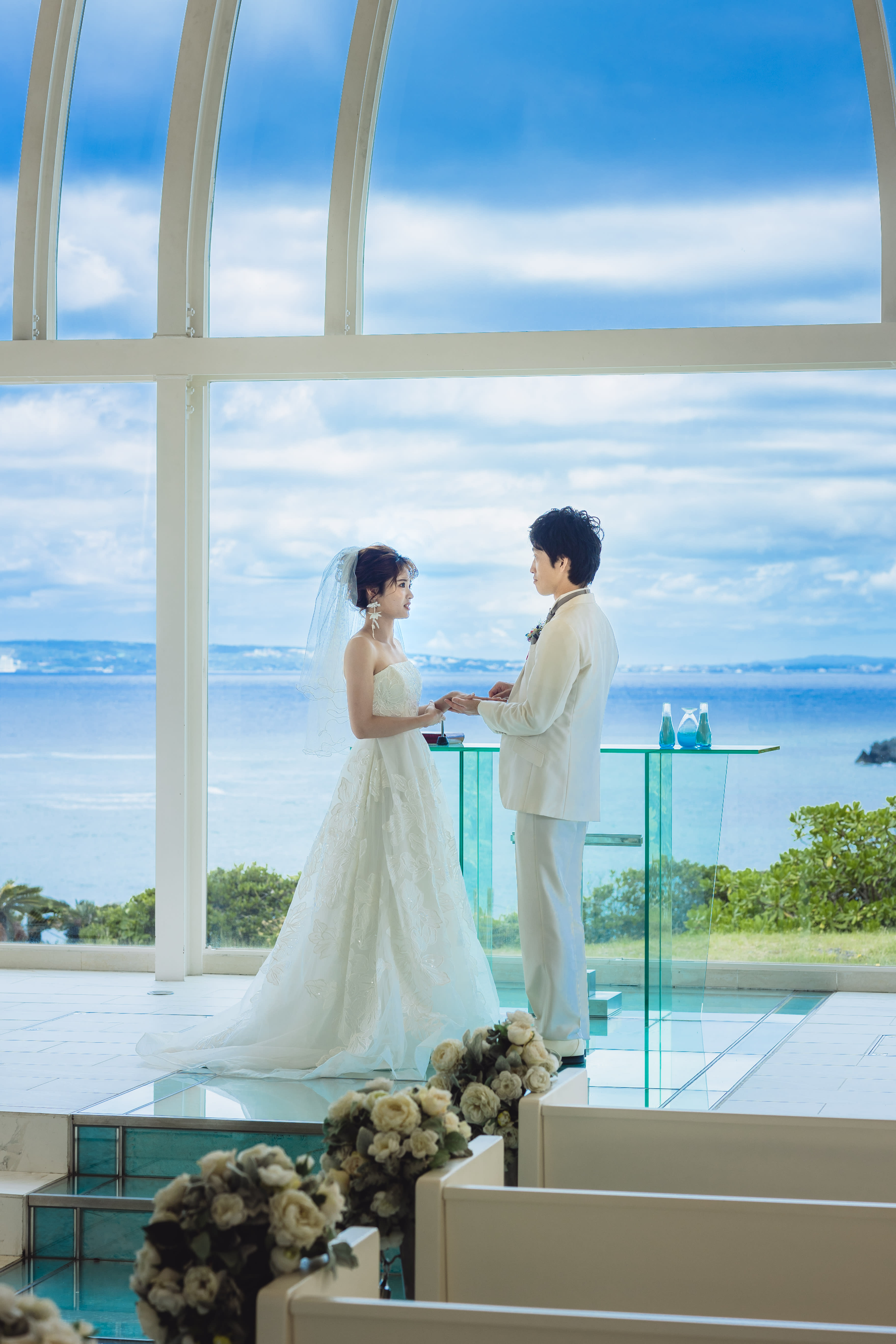 万座エリアチャペル＋ビーチプラン | スタジオSUNS | フォトウェディング・前撮り・結婚写真