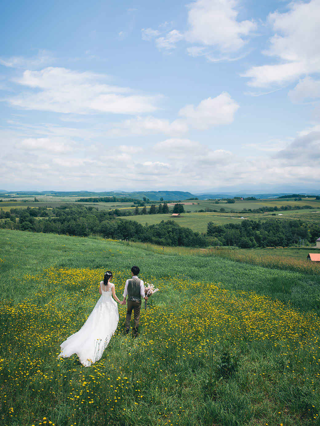 牧場＋チャペル＆ガーデンプラン | スタジオSOLA 美瑛店 | フォトウェディング・前撮り・結婚写真