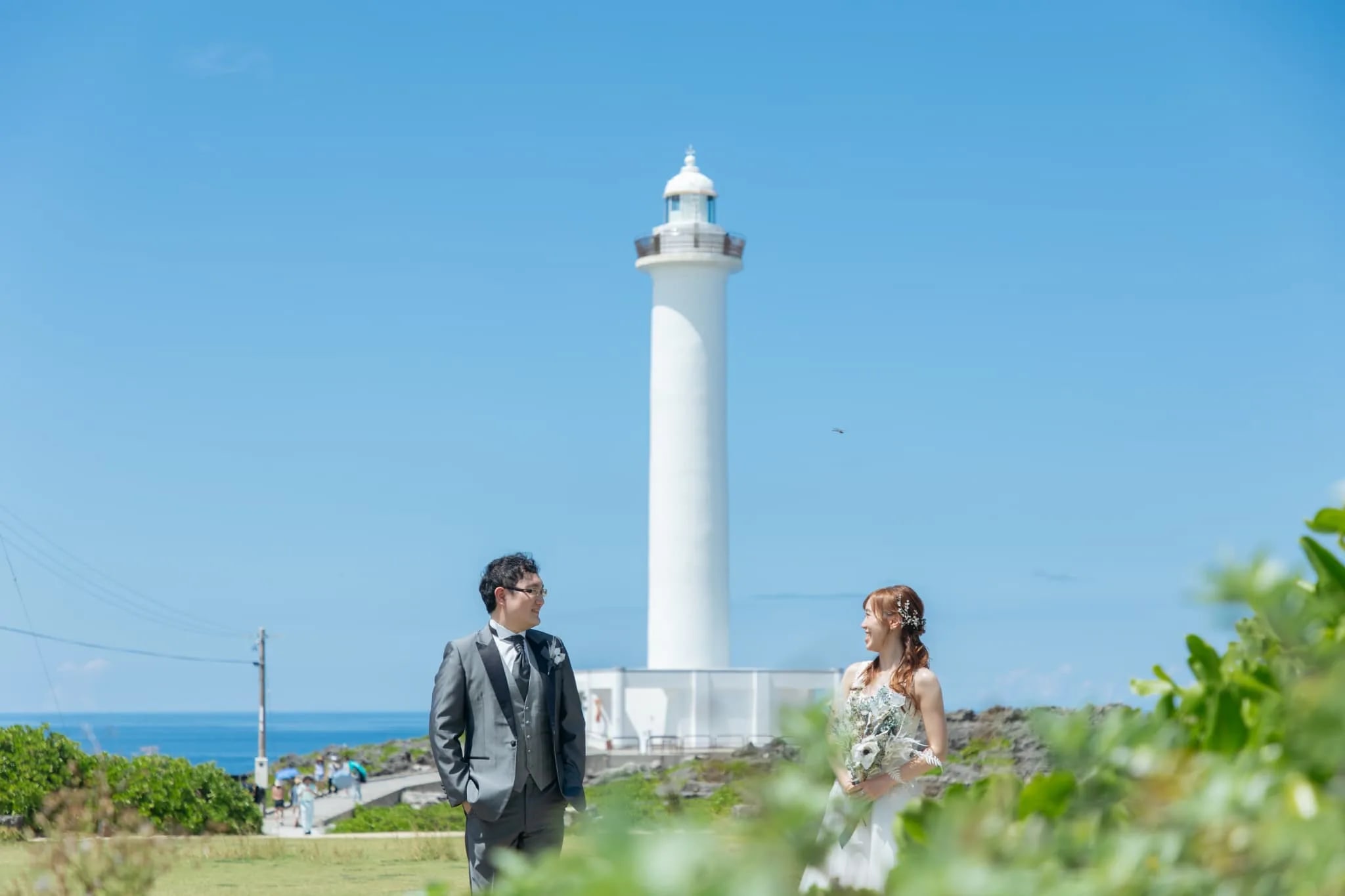 残波岬＋ビーチプラン | スタジオSUNS | フォトウェディング・前撮り・結婚写真