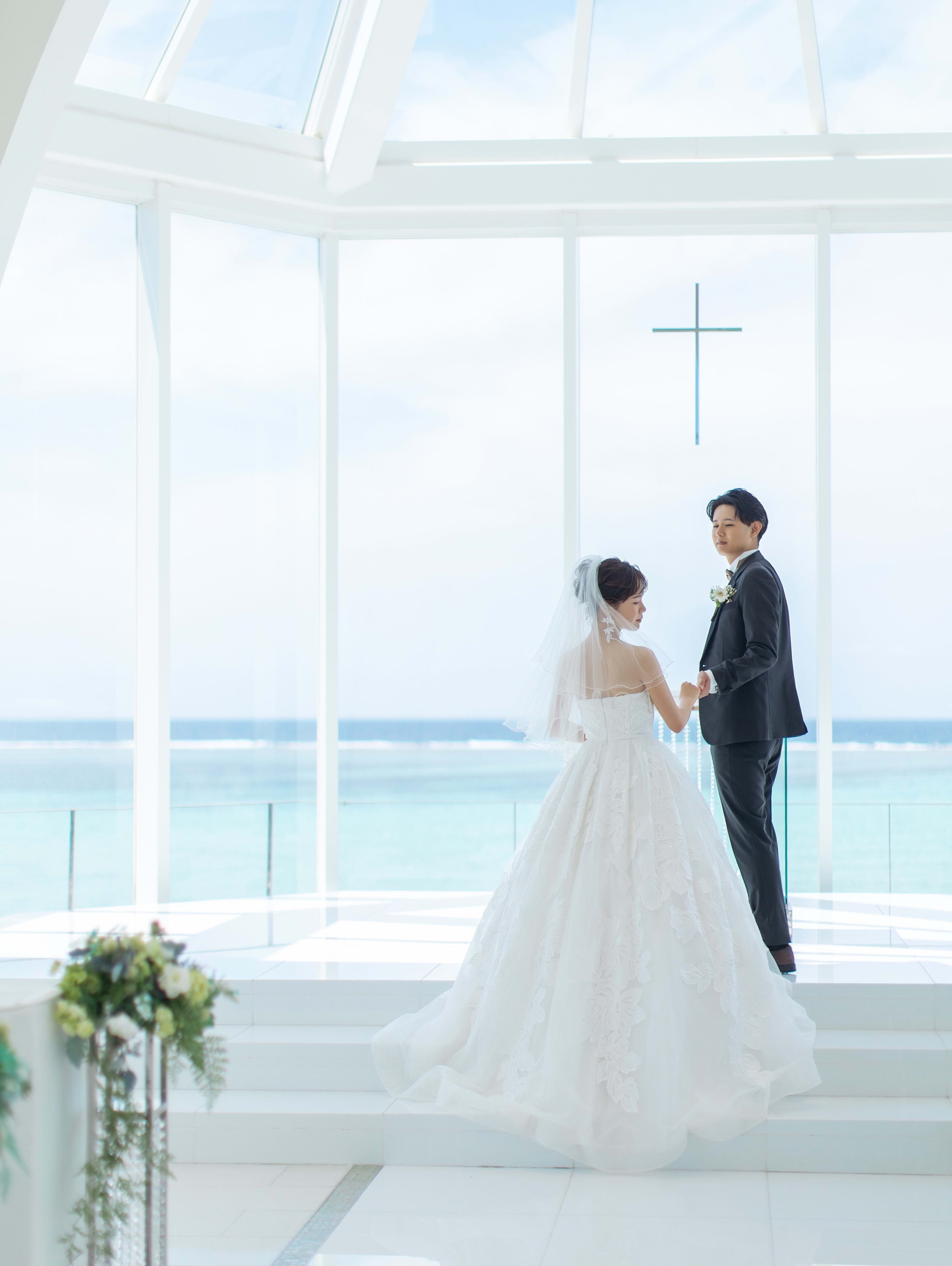 モントレチャペル＋ビーチプラン | スタジオSUNS | フォトウェディング・前撮り・結婚写真