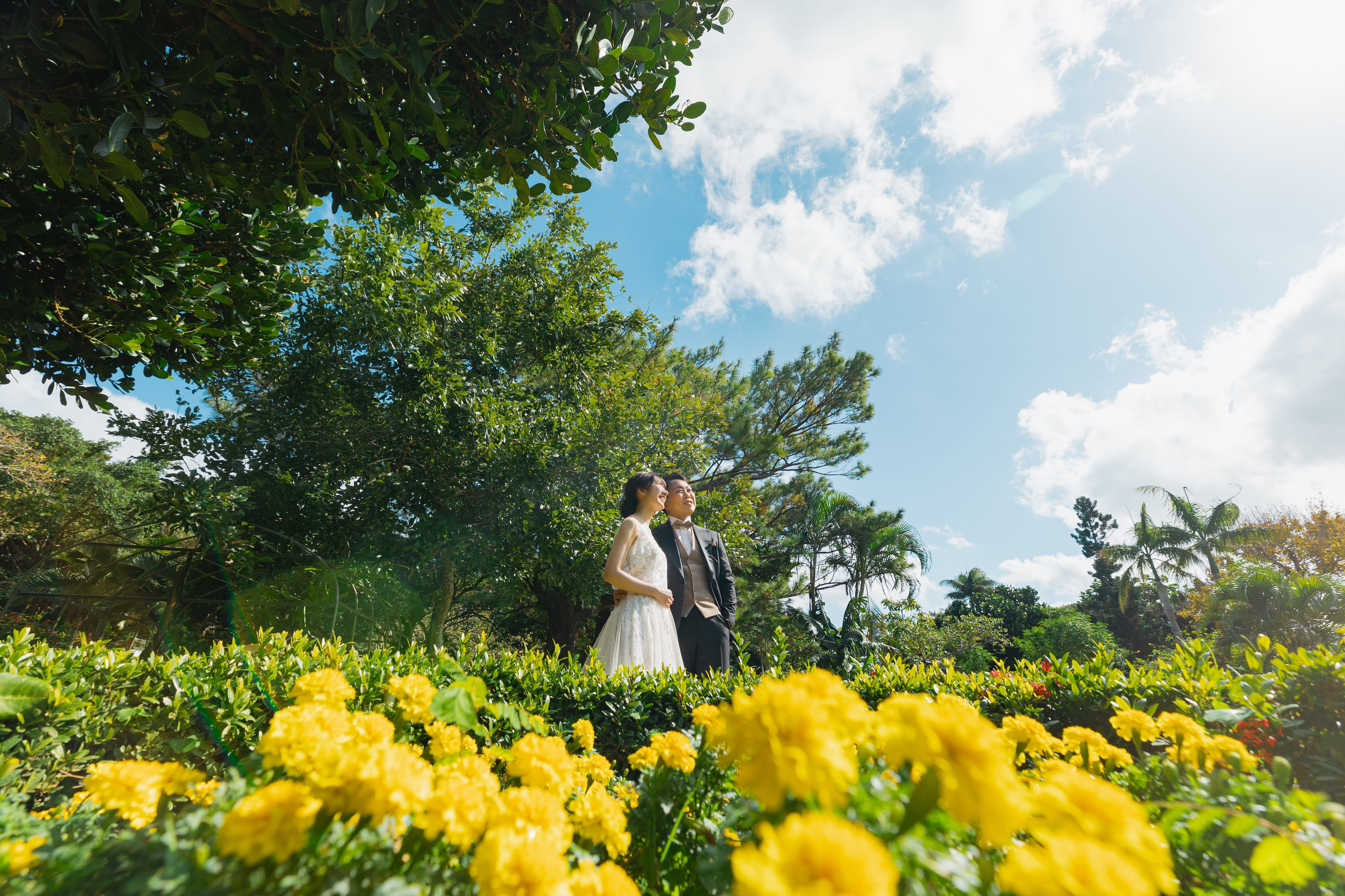 【宮古島】ビーチ＋亜熱帯植物園プラン | スタジオSUNS宮古島店 | フォトウェディング・前撮り・結婚写真