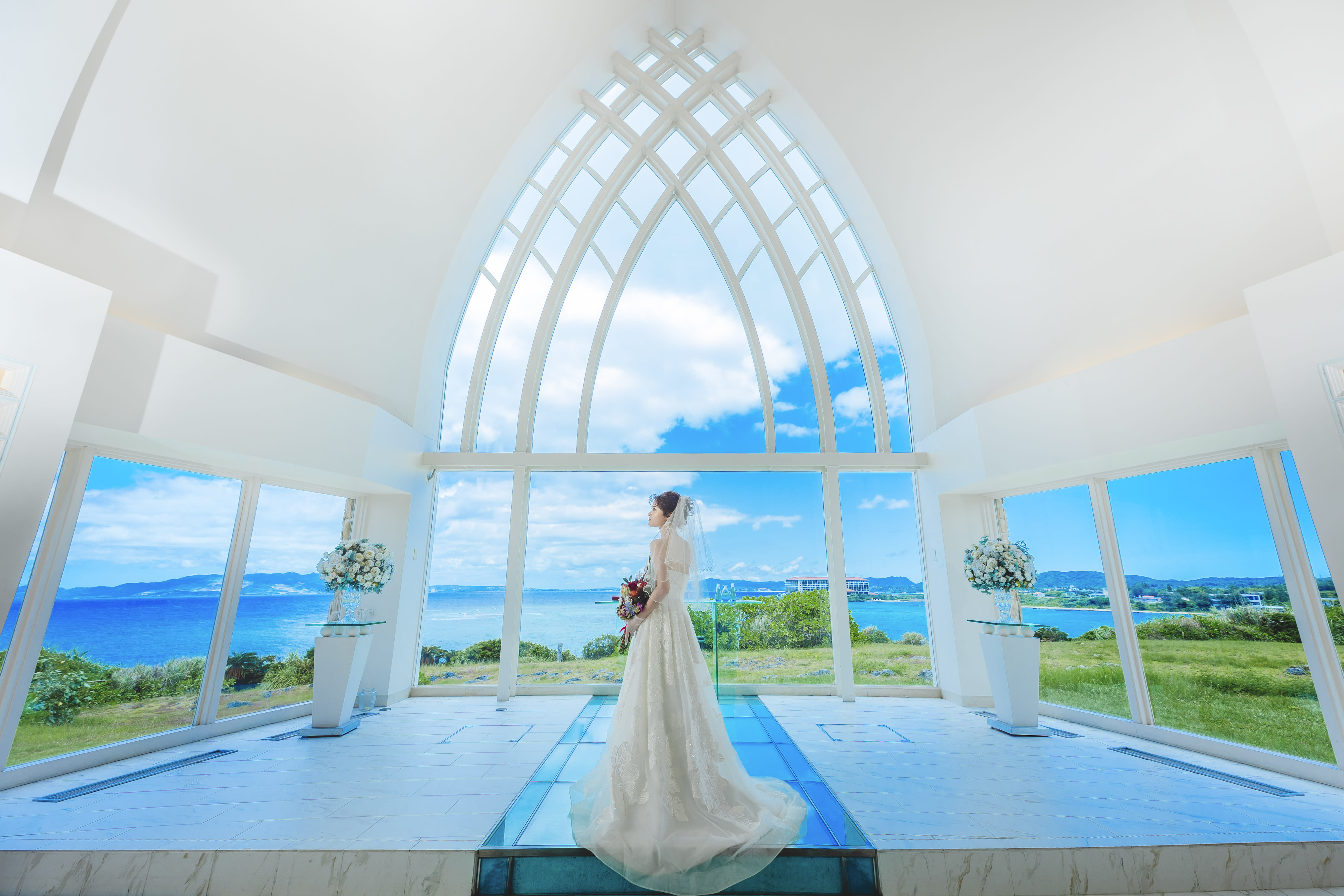 万座エリアチャペル＋ビーチプラン | スタジオSUNS | フォトウェディング・前撮り・結婚写真