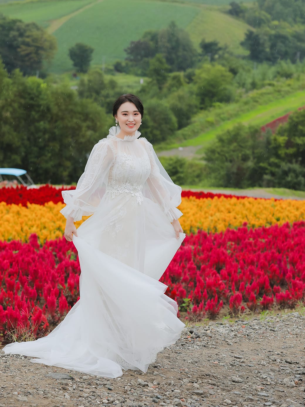 富良野 or 美瑛の花畑プラン | スタジオSOLA 美瑛店 | フォトウェディング・前撮り・結婚写真