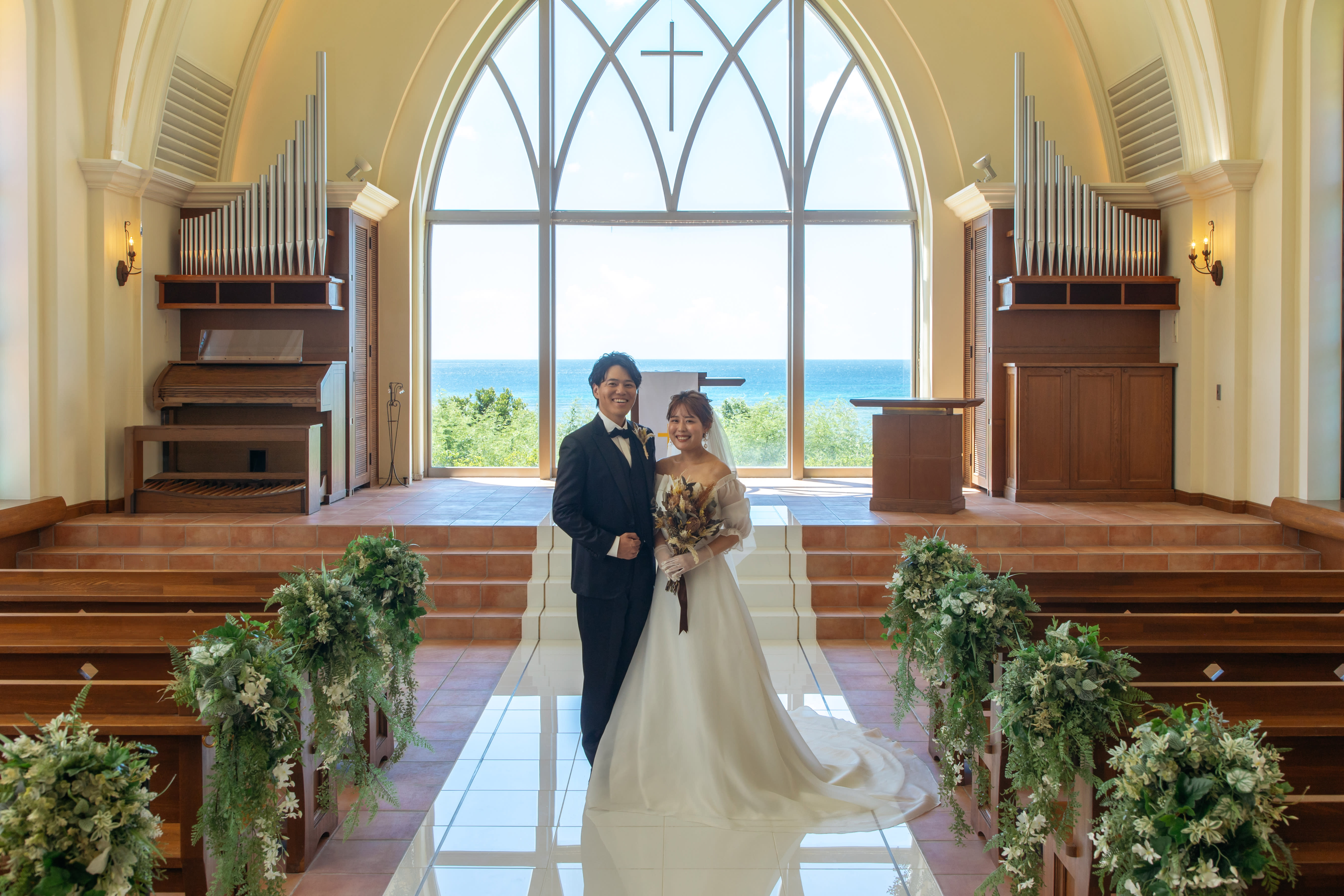 グローリーチャペル＋ビーチプラン | スタジオSUNS | フォトウェディング・前撮り・結婚写真