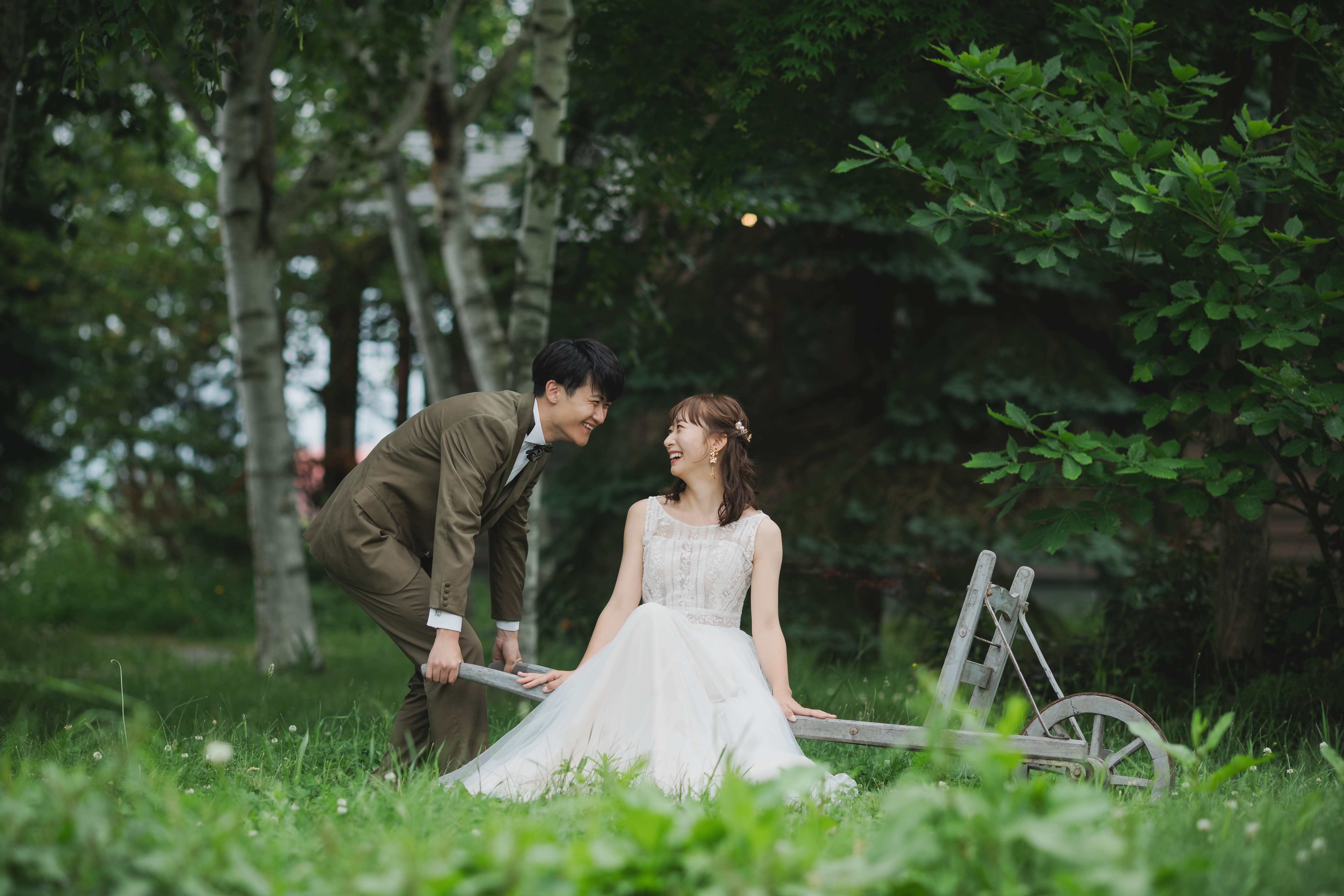 かなやま湖＋チャペル＆ガーデンプラン | スタジオSOLA 美瑛店 | フォトウェディング・前撮り・結婚写真