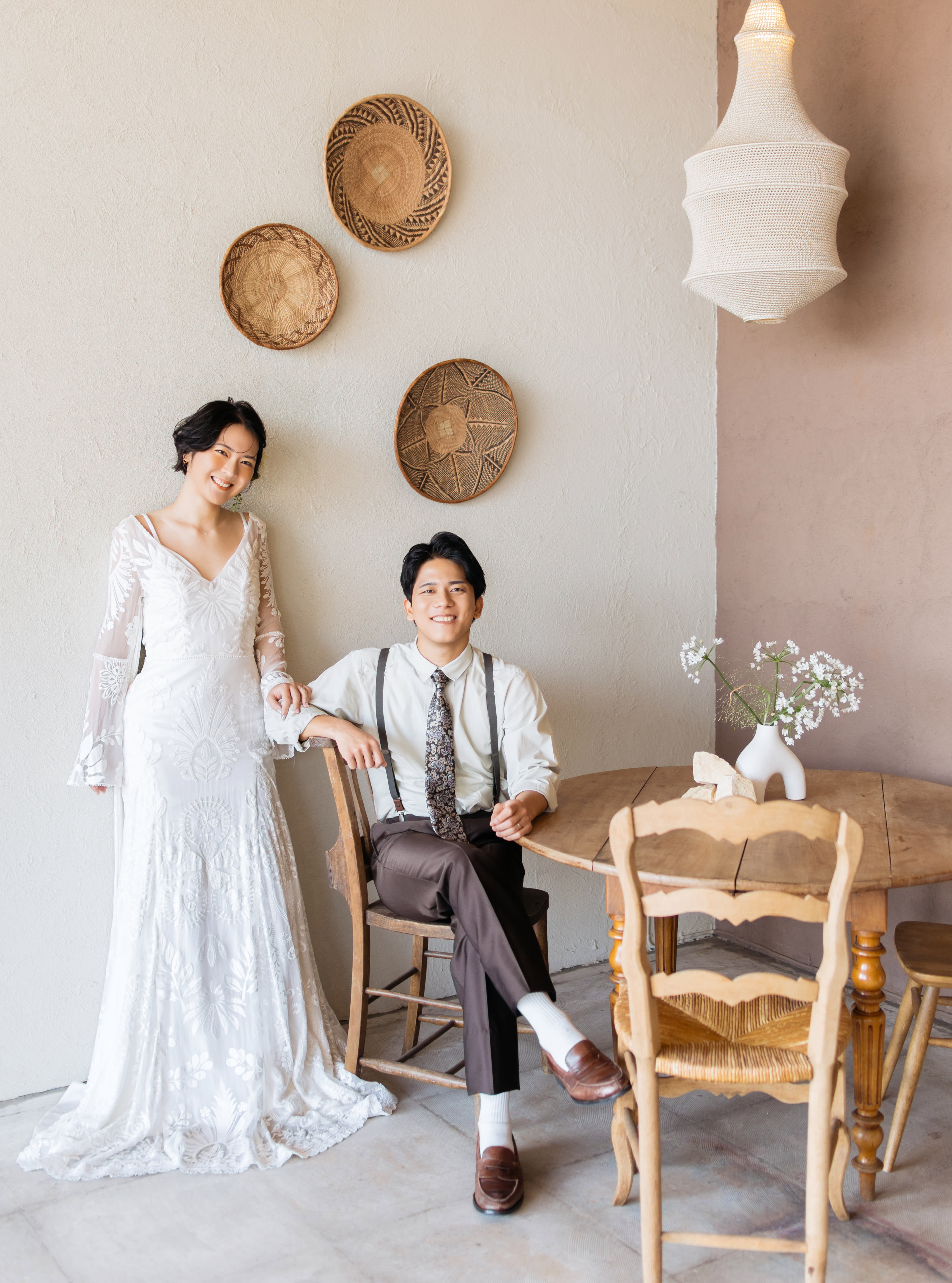 ビーチ＋Flower studioプラン | スタジオSUNS | フォトウェディング・前撮り・結婚写真