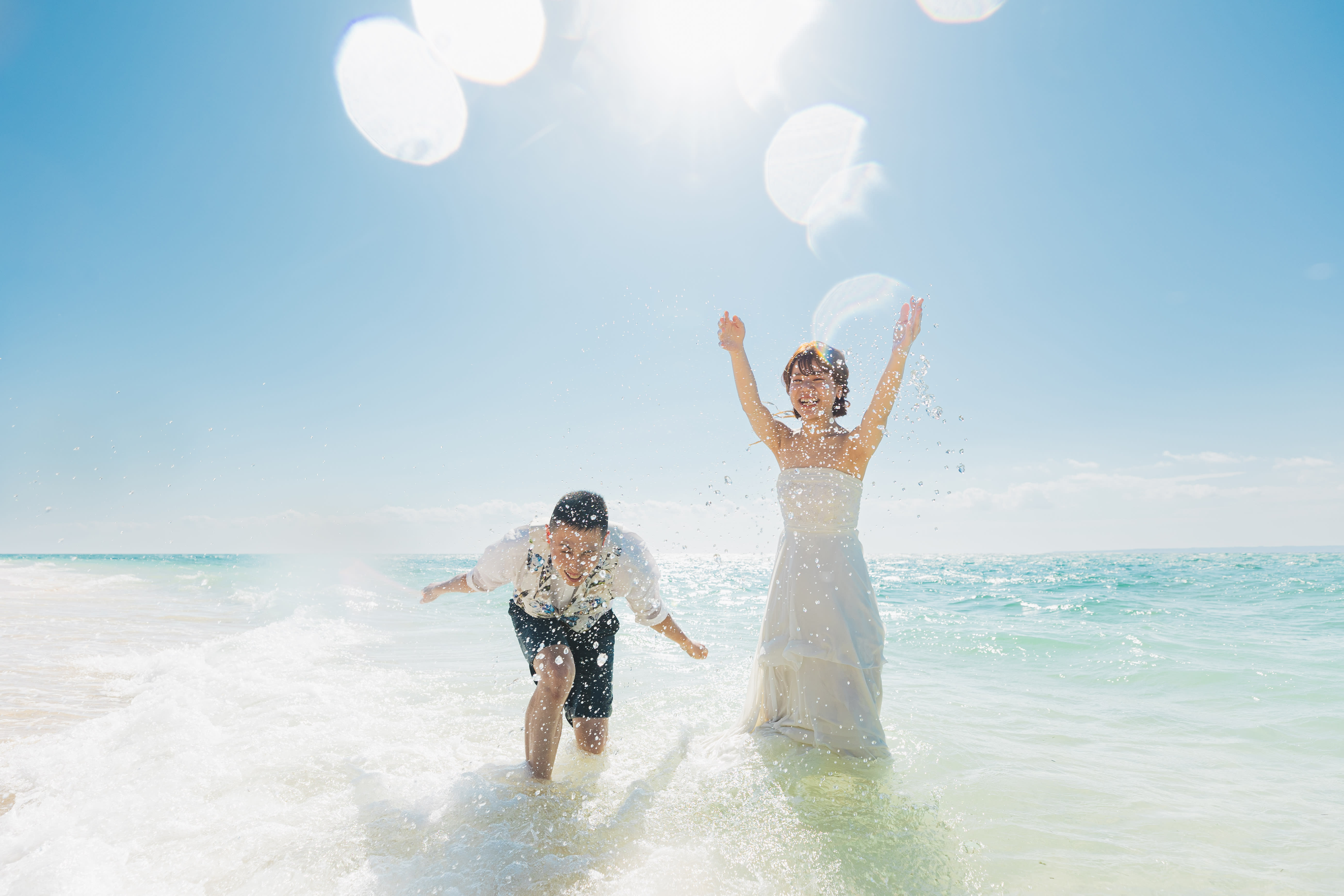 北部ビーチフォトプラン | スタジオSUNS | フォトウェディング・前撮り・結婚写真