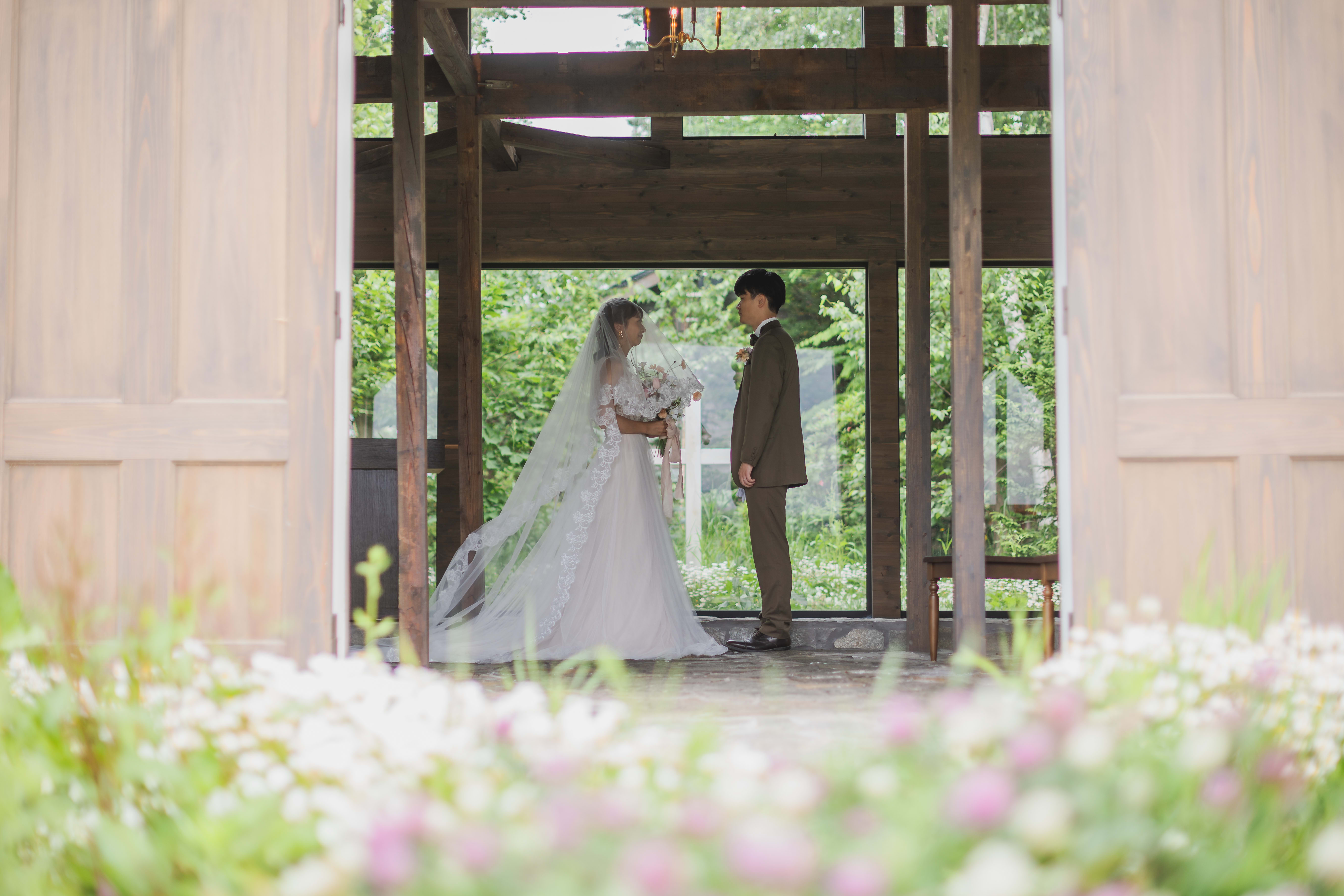 上野ファーム＋チャペル＆ガーデンプラン | スタジオSOLA 美瑛店 | フォトウェディング・前撮り・結婚写真